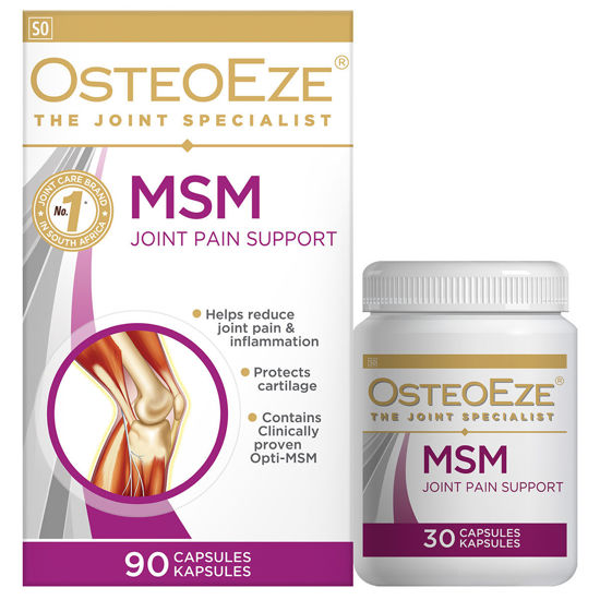 Picture of OsteoEze with MSM banded Capsules 90's