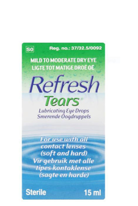 Picture of Refresh Tears Lubricating Eye Drops  15ml