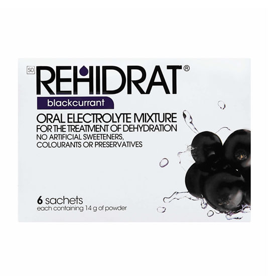 Picture of Rehidrat Blackcurrant Sachets 6's