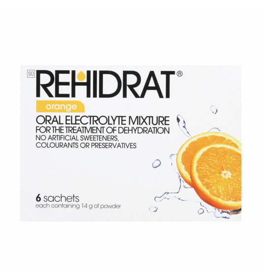 Picture of Rehidrat Orange Sachets 6's