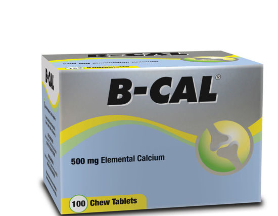 Picture of B-Cal 500mg Chewable Tablets 100's