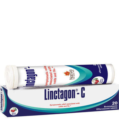Picture of Linctagon C Effervescent Cherry Tablets 20's