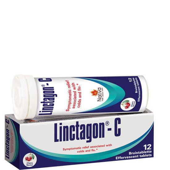 Picture of Linctagon C Effervescent Cherry Tablets 12's