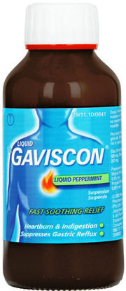 Picture of Gaviscon Liquid Peppermint 300ml