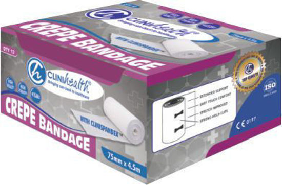 Picture of Clinihealth Crepe Bandage 75mm X 4.5m