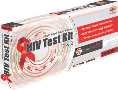 Picture of Clinihealth HIV Test Kit 1&2