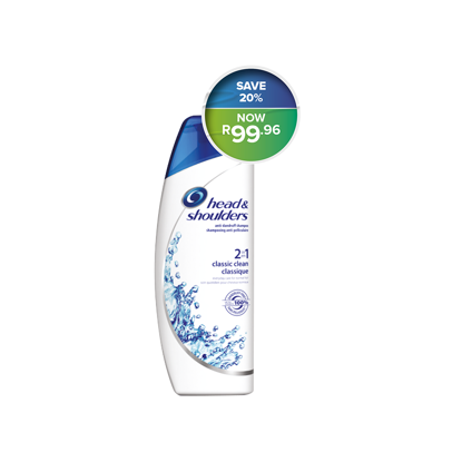 Picture of Head & Shoulders 2in1 Classic Clean Anti-Dandruff Shampoo and Conditioner 400ml