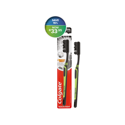 Picture of Colgate Double Action Charcoal Toothbrush