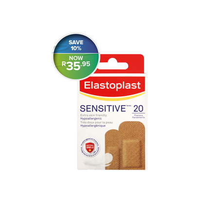 Picture of Elastoplast Sensitive Plasters 20's