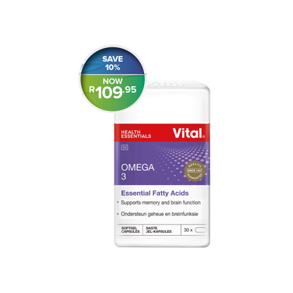 Picture of Vital Omega 3 Capsules 30's