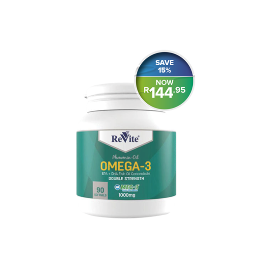 Picture of Revite Omega-3 Capsules 90's