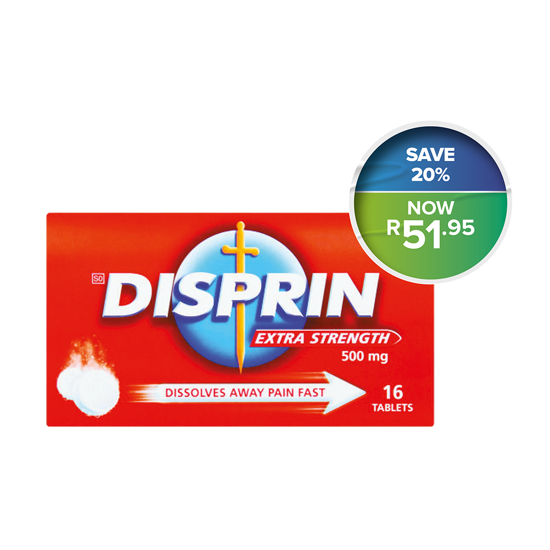 Picture of Disprin Extra Strength Tablets 16's